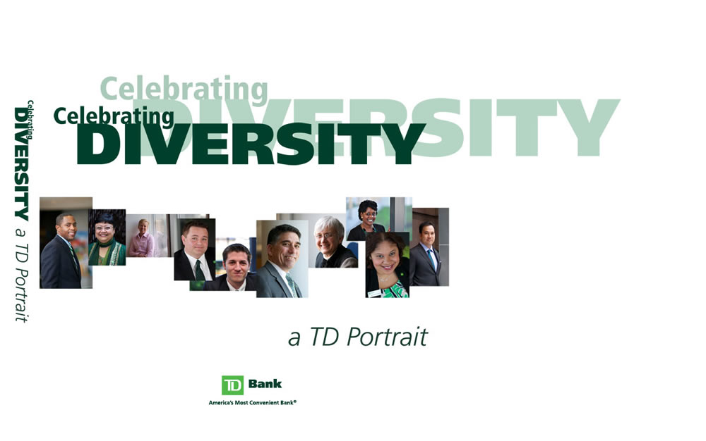 TD Bank Celebrating Diversity Front Title Page
